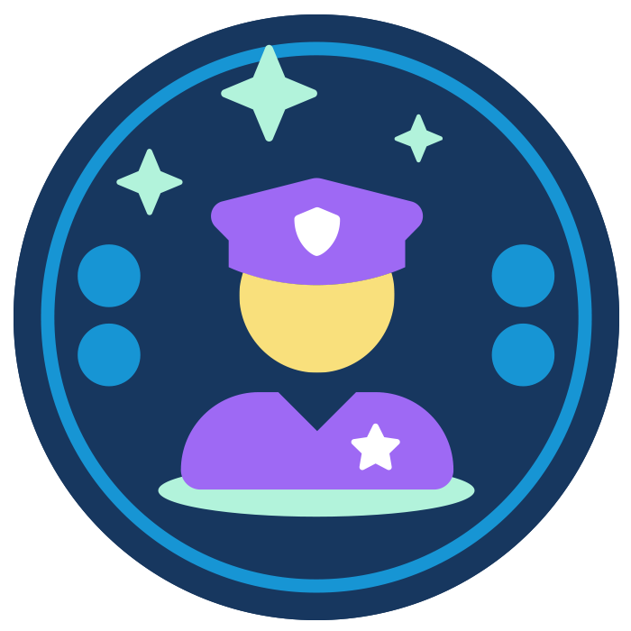 Circle Cop 700px Icon Nerven und Psyche
