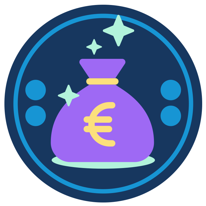 Circle Money Bag 700px Berufsschutz Plus Schutzschild