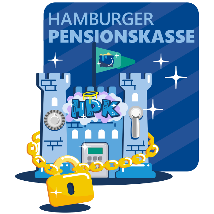 Hpk Hamburger Pensionskasse Castle 700x700px Icon Nerven und Psyche