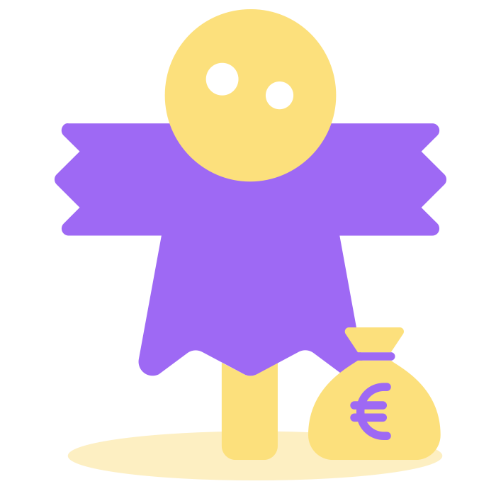 Scare Crow Flieder 700x700px Icon Nerven und Psyche